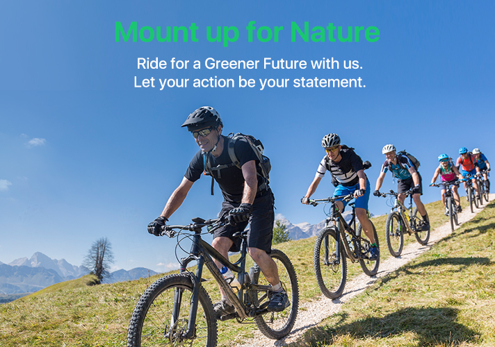 Mount up for nature, Ride with Andobil